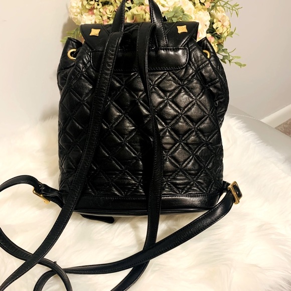 SoldAuthentic MCM small Backpack - Picture 8 of 14